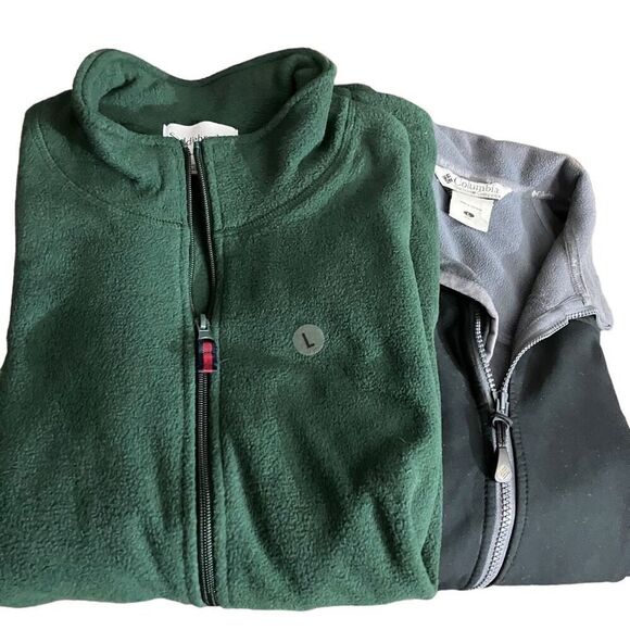 Men’s Columbia Jacket & Saddlebred Vest / SZ: L - Picture 1 of 11